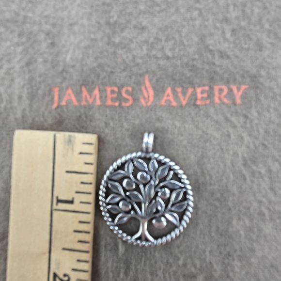 James Avery Silver Tree of Life Pendant - Picture 4 of 4